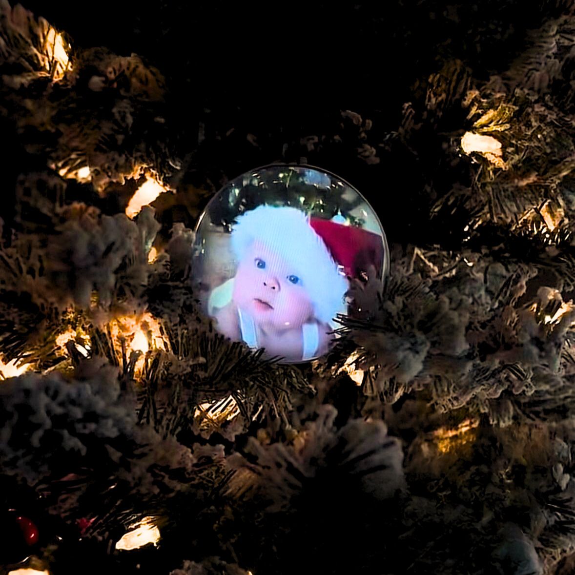 MistleGlow Digital Ornament